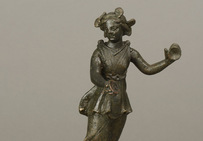 Bacchante en bronze, Ier siècle de notre ère.  Musée des Beaux-Arts, Lyon.