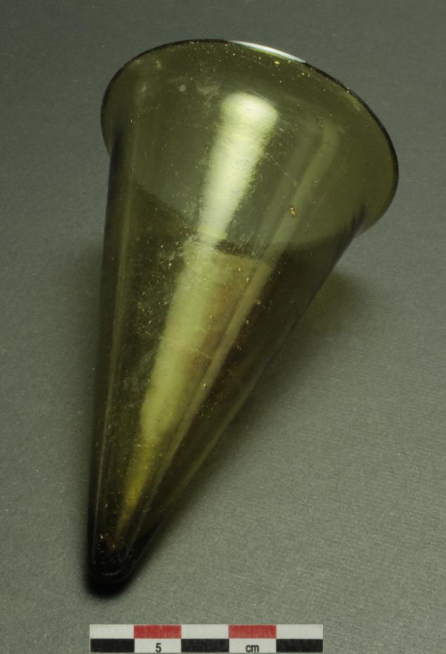 Un cornet en verre