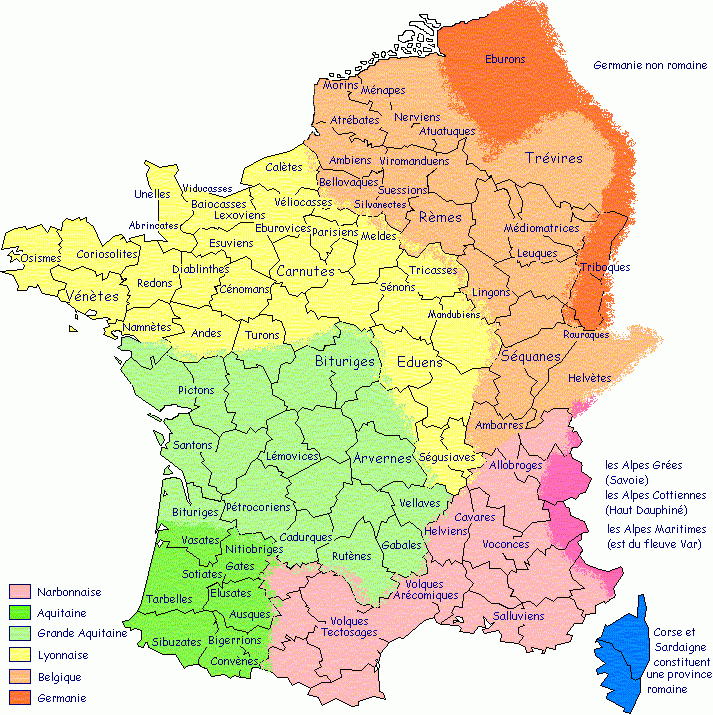 Structure Politique Et Société De Lantiquité Gallo Romaine