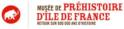 Logo muse de Préhistoire d'ïle-de-France, nemours