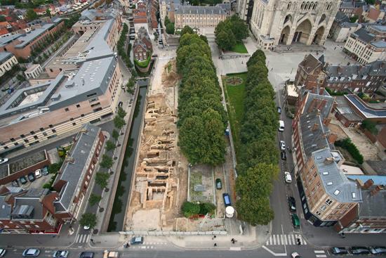 L'évolution d'un quartier d'Amiens depuis l'Antiquité