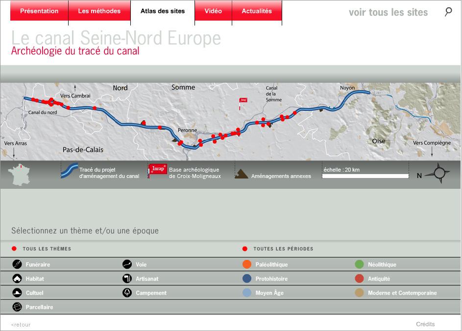 L'atlas interactif