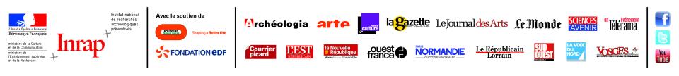  Journées nationales de l'Archéologie, les 7, 8 et 9 juin 2013