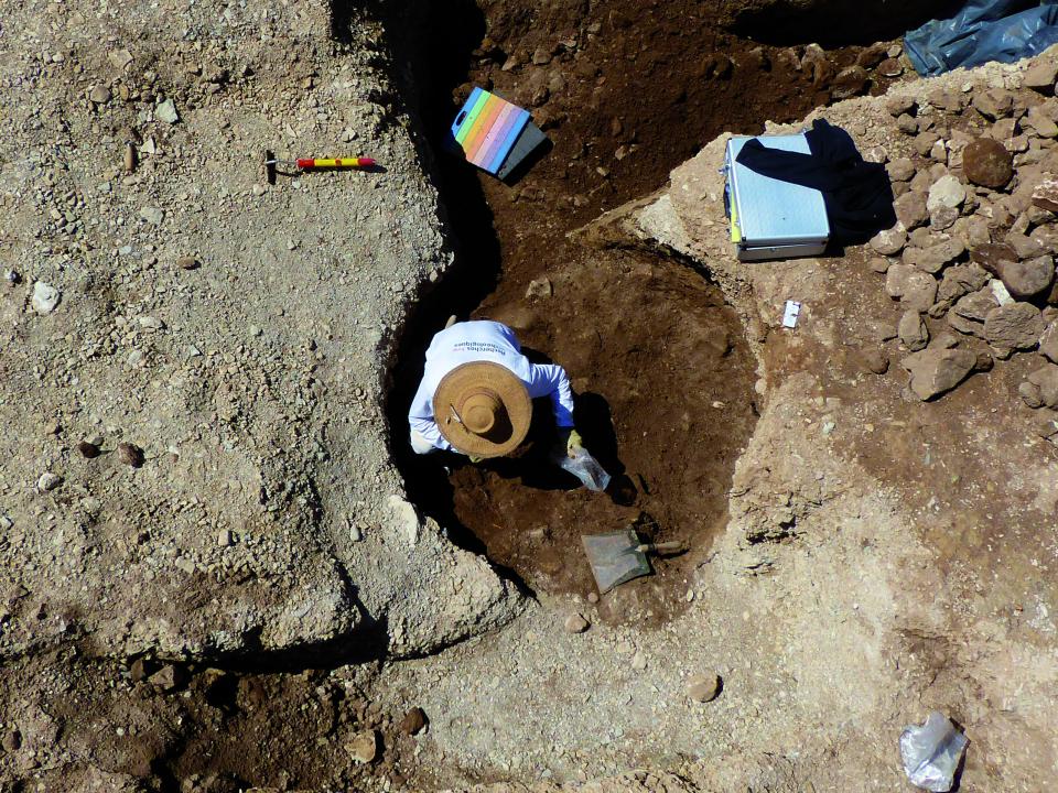 Une rare sépulture du Paléolithique final