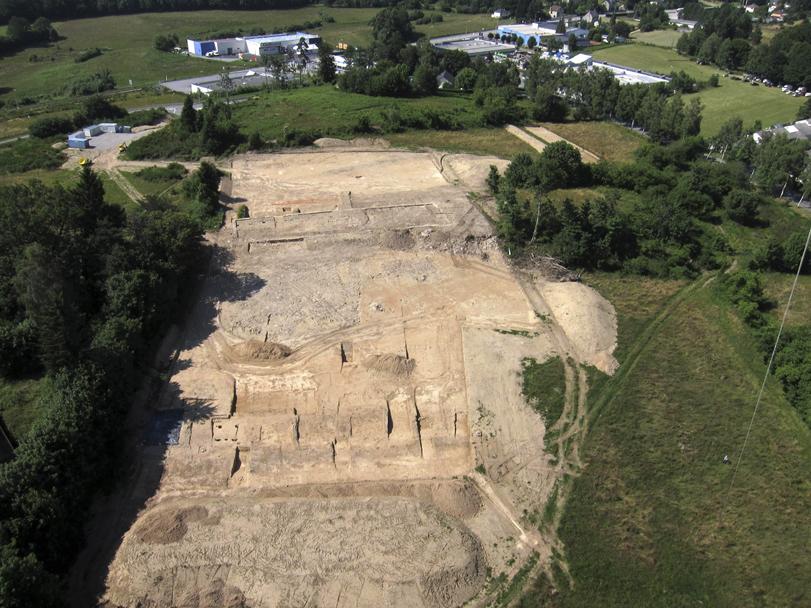 Des bâtiments antiques sur le site du Theil à Ussel (Corrèze)