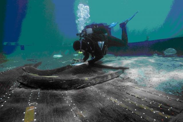 Découverte d'un des plus anciens navires de Méditerranée