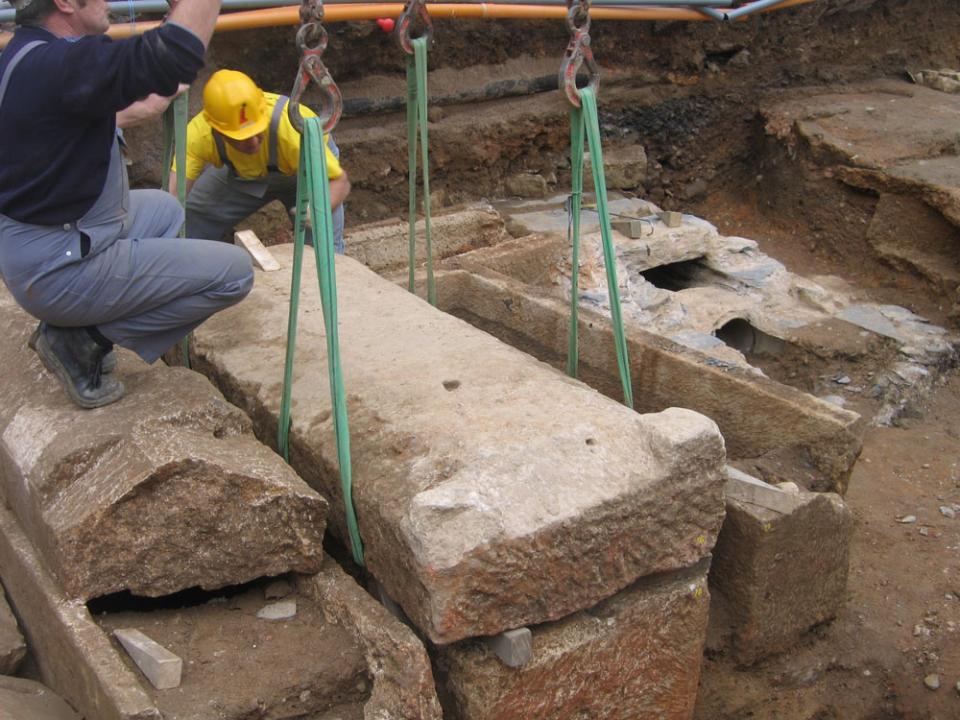 Une zone sépulcrale connue des archéologues