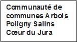 logo Communauté de communes Arbois Poligny Salins Cœur du Jura