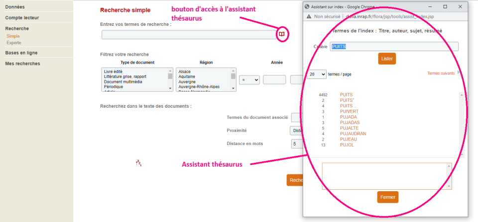 Dolia_recherchesimple_assistantindex Dolia_recherchesimple_assistantindex