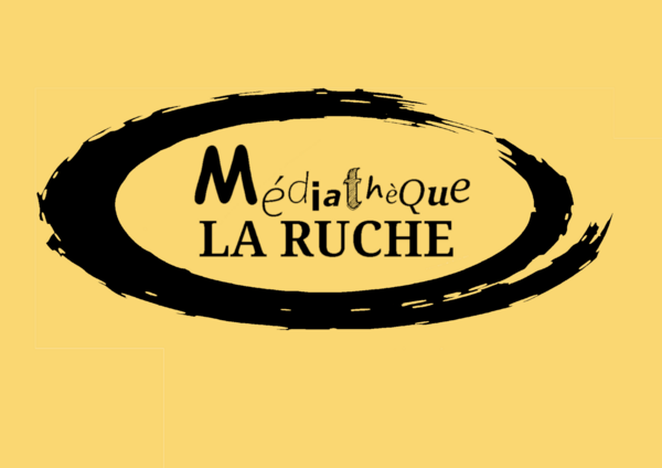 Logo médiathèque la ruche Logo médiathèque la ruche