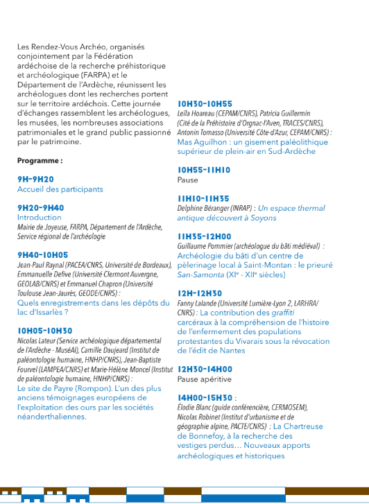 RDV Archéo Ardèche programme.png RDV Archéo Ardèche programme.png