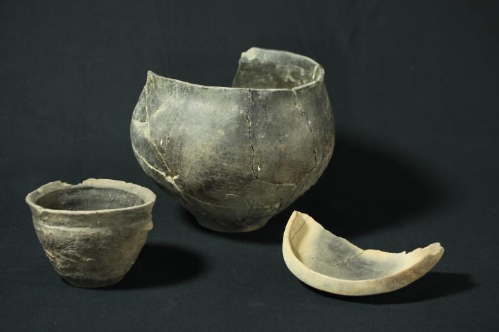 Sélection de céramiques de l’âge du Bronze.