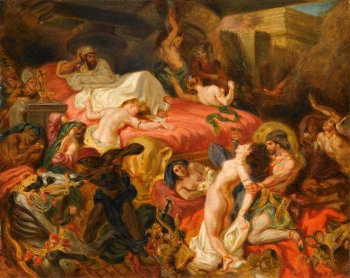 La Mort de Sardanapale La Mort de Sardanapale