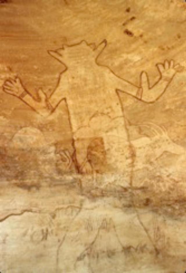 Les plus anciennes peintures du Tassili-n-Ajjer (Sahara central)