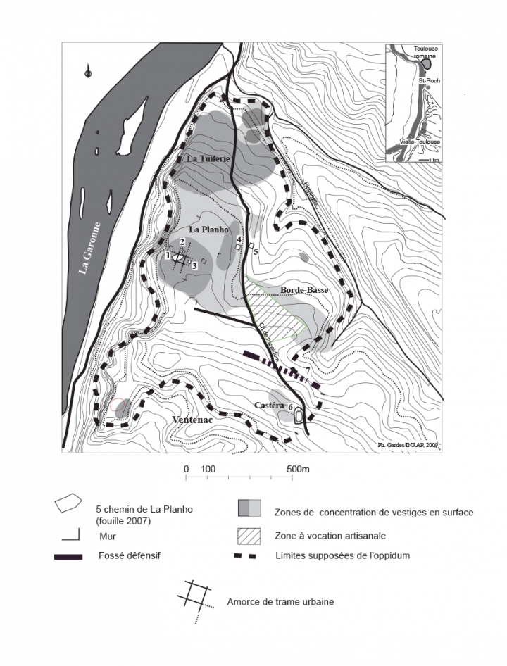 Plan restitué de la domus