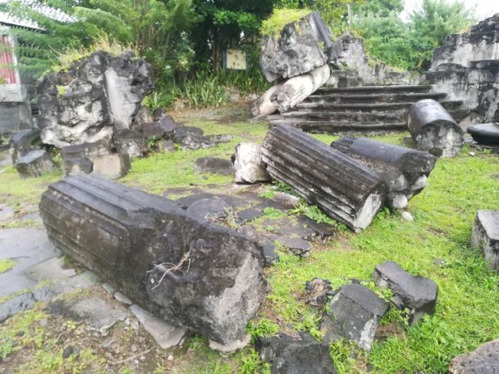 Ruines de l'église de Saint-Pierre (Martinique)