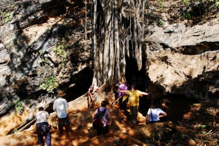 Au coeur des grottes du Piaui