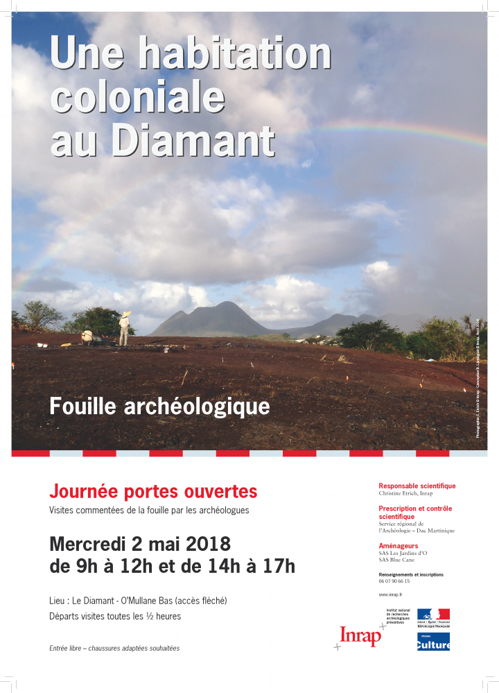 Affiche une ahabitation coloniale au Diamant