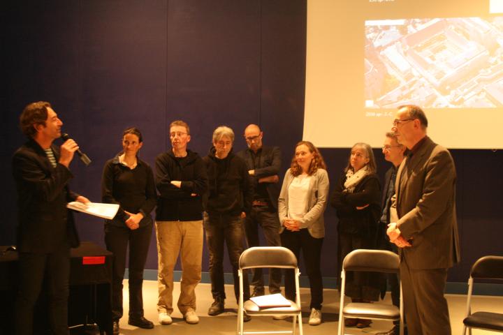 Remise du rapport final d'opération au musée de Bretagne, à Rennes, le 15 mars 2017