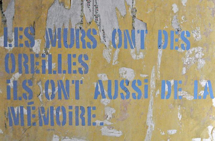 Œuvre des artistes du collectif de l’Hameçon. 