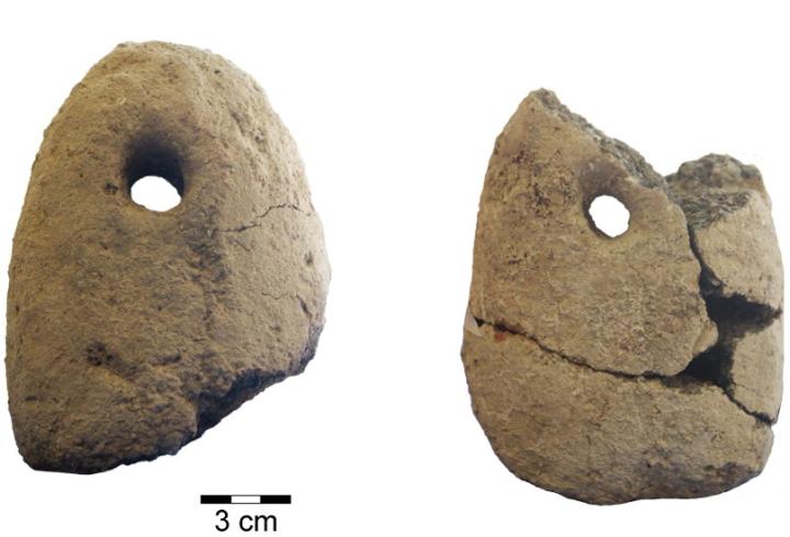 Pesons de céramique.
