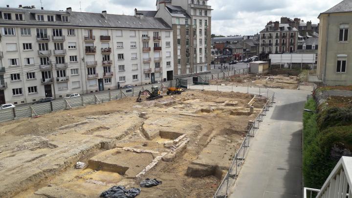 Chantier de fouille de l'Hôtel-Dieu (c) Olivier Laurent Chantier de fouille de l'Hôtel-Dieu (c) Olivier Laurent