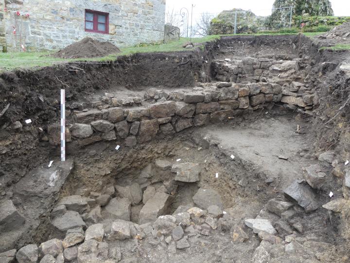 Travaux de terrassement datant du XIXe siècle.