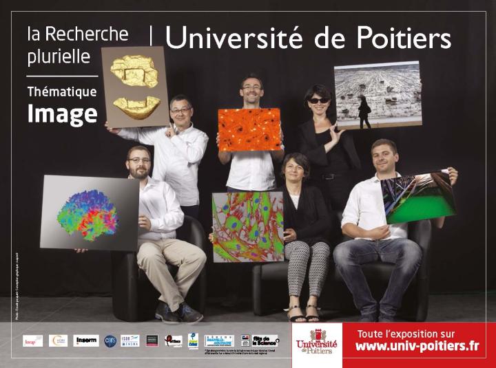 Affiche de l'exposition La recherche plurielle