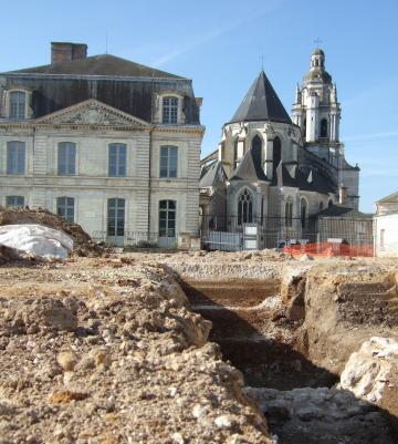 Les terrasses de l'évêché à Blois