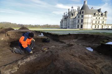 Un diagnostic archéologique à Chambord Un diagnostic archéologique à Chambord