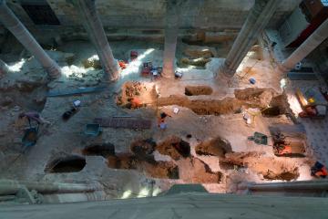 Reprise des fouilles archéologiques à Gonesse (Val-d'Oise)
