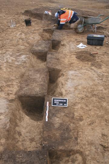 Des occupations néolithiques, protohistoriques et un « camp de marche » romain à Vendenheim (Bas-Rhin)