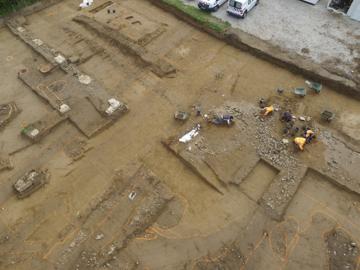 Des connaissances plus approfondies sur le quartier de la ville gallo-romaine mis au jour à Portbail (Manche)