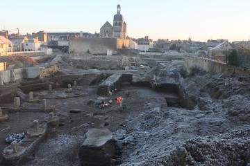 Fouilles archéologiques à Blois : aux origines du quartier Vienne