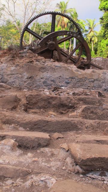 1<sup>re</sup> fouille préventive à Mayotte :  la sucrerie du Domaine de Coconi