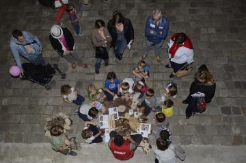 Nuit blanche des petits et archéologie  au 104, samedi 4 octobre 2014 de 18 h à 21 h 30