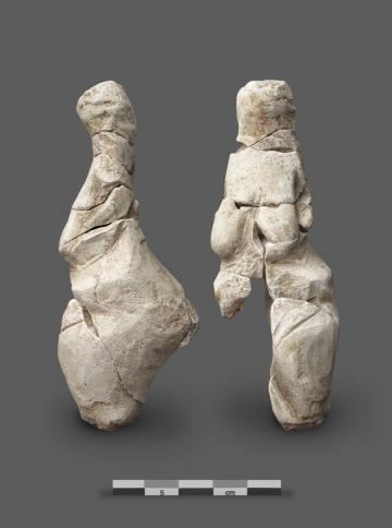 Découverte d'une statuette paléolithique à Amiens