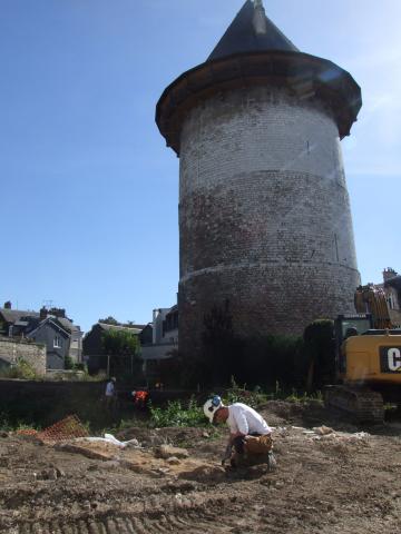 Rue du Donjon : du XIII<sup>e</sup> siècle à nos jours, l'histoire de Rouen racontée par l'archéologie