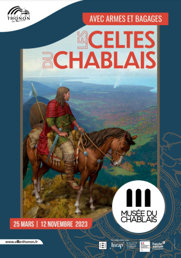 Affiche expo Les Celtes du Chablais Affiche expo Les Celtes du Chablais