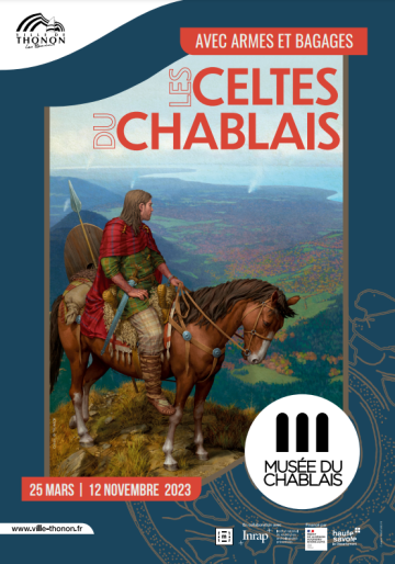 Affiche expo Les Celtes du Chablais