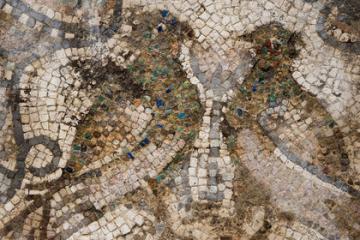 Découverte de mosaïques paléochrétiennes au pied de la Major, à Marseille
