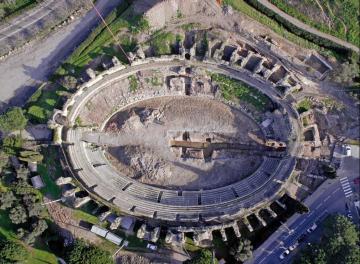 Fouille de l'amphithéâtre