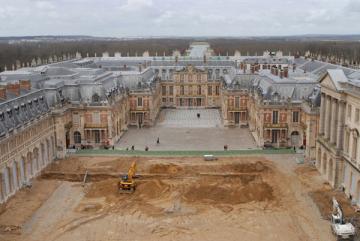 Archéologie d'un jeu de paume : les dessous du Grand Commun du château de Versailles, XVIIe siècle