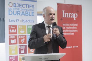 Dominique Garcia, president de l'Inrap