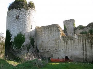 Château du Coudray-Salbart, Tour du moulin