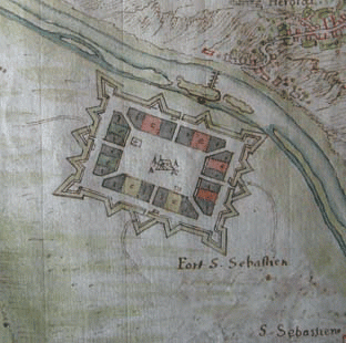 Découverte du fort Saint-Sébastien de Louis XIV