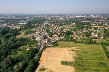 Vue aérienne du site de Coulanges-lès-Nevers