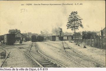 Dijon, tacots, carte postale