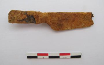 Couteau en fer, XVe – XVIe siècle