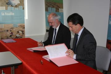 Visuel 7 signature convention Inrap Eiffage Immobilier, Bordeaux 2016
